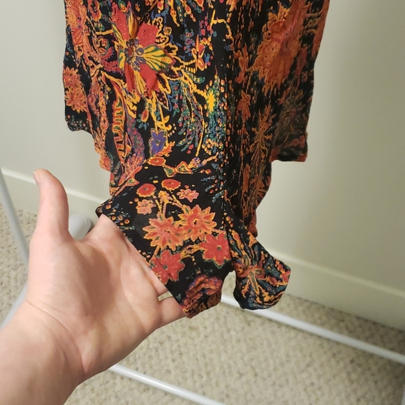 Orange Floral Romper - Topshop - Picture 8 of 10